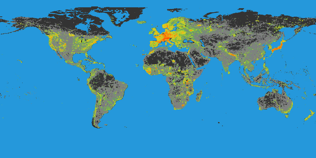 Density of Hiking Trails